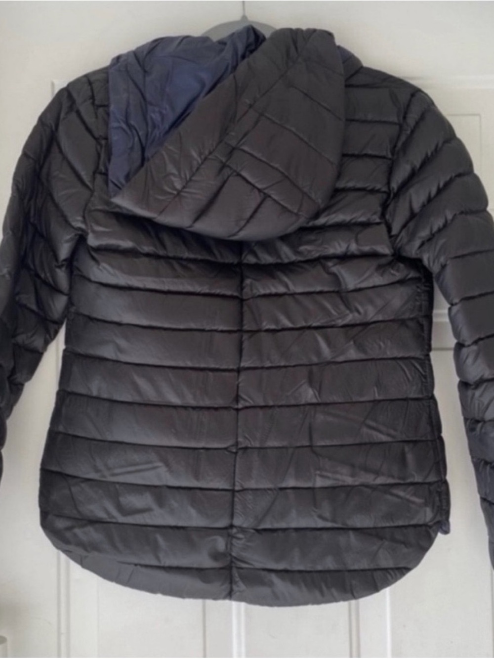 Athleta reversible black puffer jacket coat - Picture 7 of 11